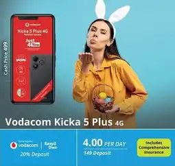 Cellucity Vodacom Kicka 5 Plus 4G offer