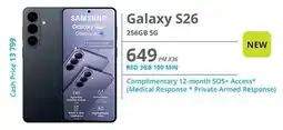 Cellucity Samsung Galaxy S26 256GB 5G offer