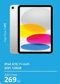 Cellucity iPad A16 11-inch WiFi 128GB offer