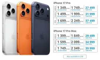 Cellucity iPhone 17 Pro offer