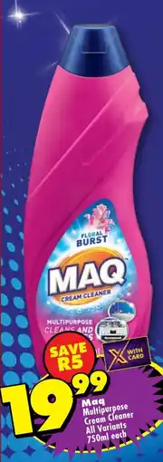 Shoprite Maq Multipurpose Cream Cleaner All Variants offer