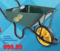 Cashbuild Lasher concrete wheelbarrow offer