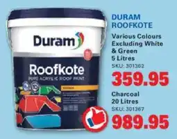 Cashbuild Duram Roofkote offer