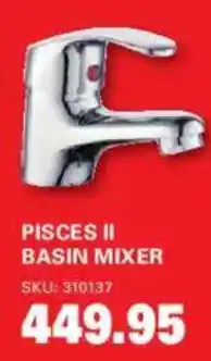 Cashbuild Pisces II basin mixer offer