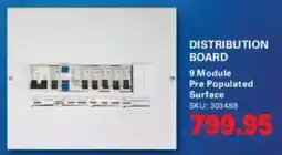 Cashbuild Distribution Board offer