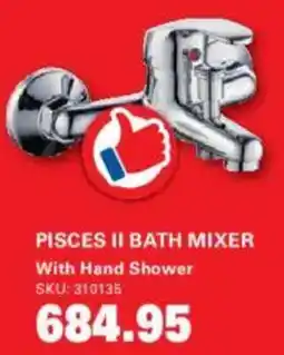 Cashbuild Pisces II Bath Mixer With Hand Shower offer