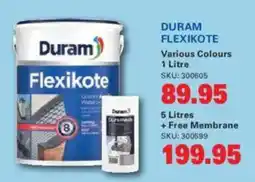 Cashbuild Duram Flexikote offer