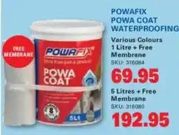 Cashbuild Powafix powa coat waterproofing offer