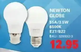 Cashbuild Newton globe offer