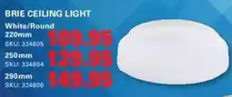 Cashbuild Brie ceiling light white/ round offer