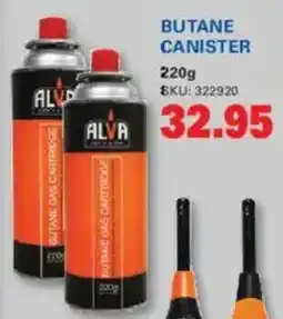 Cashbuild Alva butane canister offer