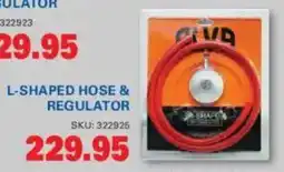 Cashbuild Alva L-shaped hose & regulator offer