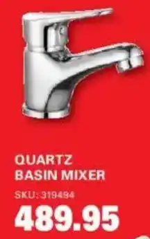 Cashbuild Quartz basin mixer offer