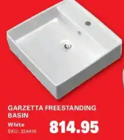 Cashbuild Garzetta freestanding basin offer