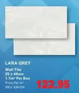 Cashbuild Lara Grey Wall Tile offer