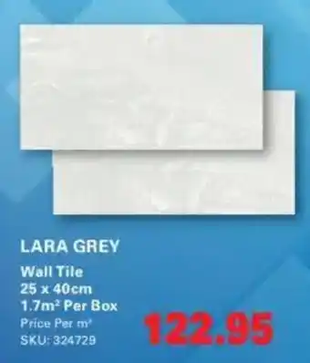 Cashbuild Lara Grey Wall Tile offer