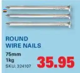 Cashbuild Round wire nails offer