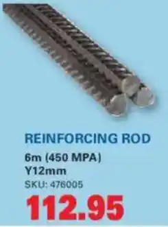 Cashbuild Reinforcing rod offer