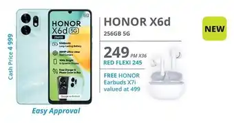 Cellucity Honor X6d 256GB 5G offer