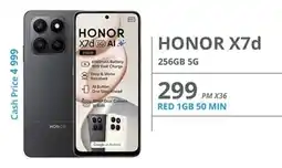 Cellucity Honor X7d 256GB 5G offer