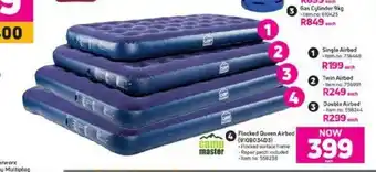 Camp Master Flecked Queen Airbed 910B034D3 offer at Game