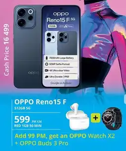 Cellucity Oppo Reno15 F 512GB 5G offer