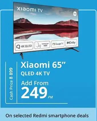 Cellucity Xiaomi 65" QLED 4K TV offer