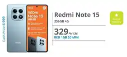 Cellucity Redmi Note 15 256GB 4G offer