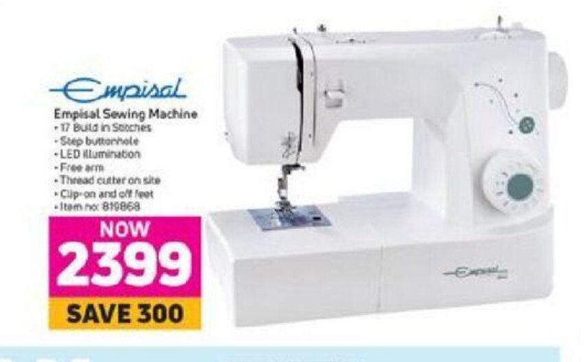 Empisal Sewing Machine offer at Game
