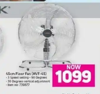 Game 45cm Floor Fan (HVF-45) offer