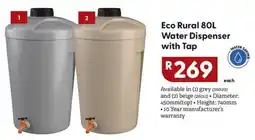 Brights Hardware Eco Rural Water Dispenser with Tap offer