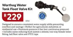 Brights Hardware Warthog Water Tank Float Valve Kit offer