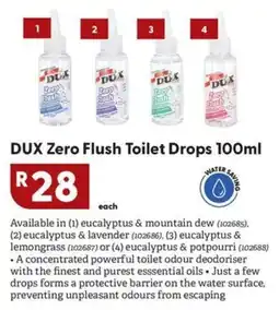 Brights Hardware DUX Zero Flush Toilet Drops offer