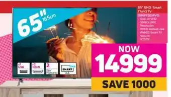 Game 65" UHD Smart ThinQ TV offer