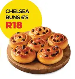 1UP Chelsea buns 6's offer