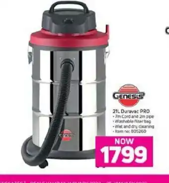 Game Genesis - 21L Duravac PRO offer