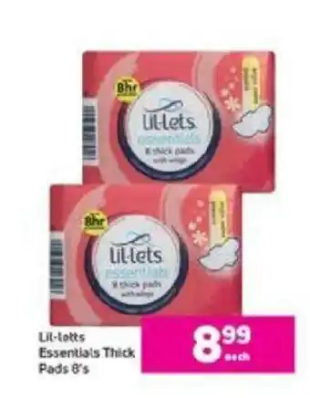 Game Lil-Letts Essentials Thick Pads 8's offer