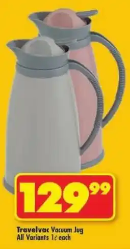 Shoprite Travelvac Vacuum Jug All Variants offer