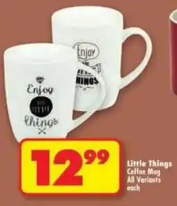 Shoprite Little Things Coffee Mug All Variants offer