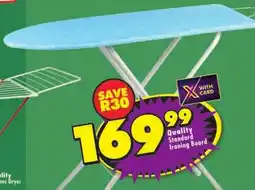 Shoprite Quality Standard Ironing Board offer