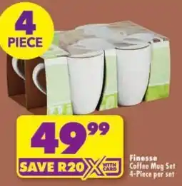 Shoprite Finesse Coffee Mug Set offer