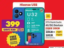 Shoprite Hisense U32 offer