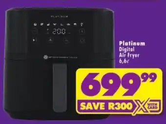 Shoprite Platinum Digital Air Fryer offer