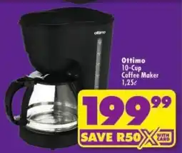 Shoprite Ottimo 10-Cup Coffee Maker offer