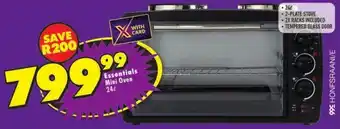 Shoprite Essentials Mini Oven offer