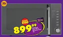 Shoprite Platinum Silver Mirror Microwave Oven offer