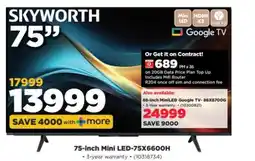 HiFi Corp 75-inch Mini LED-75X6600H offer