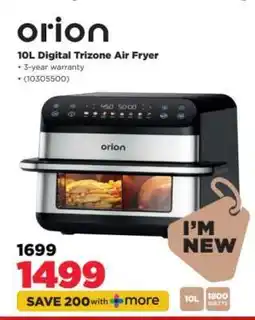 HiFi Corp orion 10L Digital Trizone Air Fryer offer