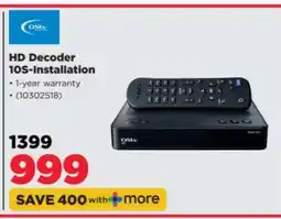HiFi Corp HD Decoder 10S-Installation offer