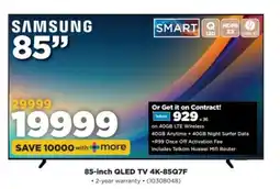 HiFi Corp Samsung 85-inch QLED TV 4K-85Q7F offer